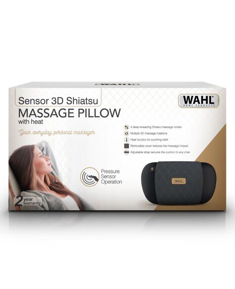 Sensor 3D Shiatsu Massage Pillow with Heat
